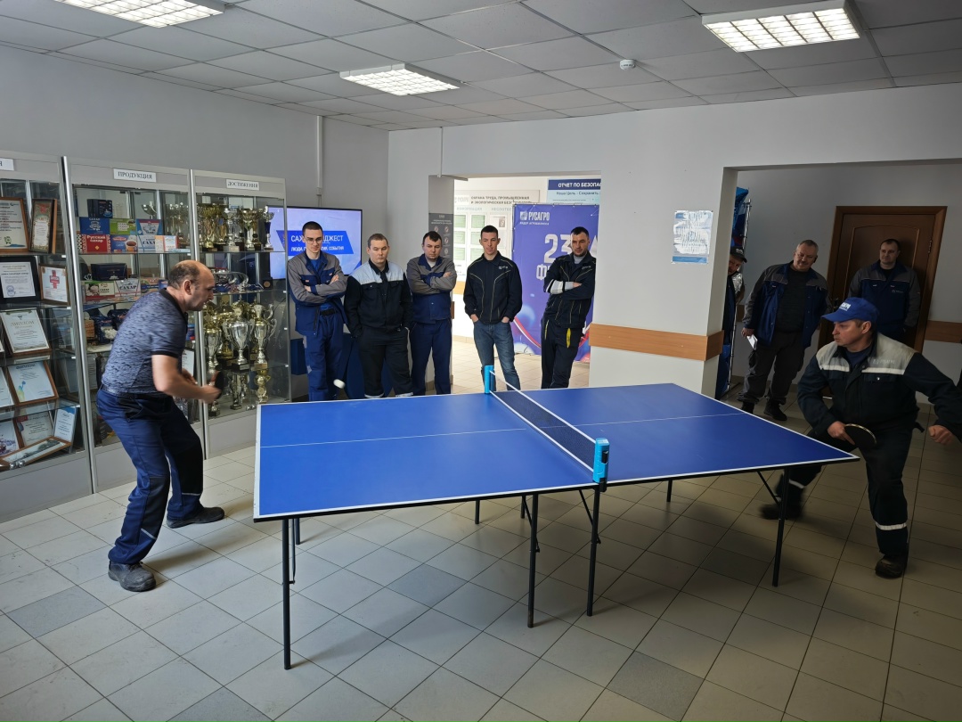 Корпоративные турниры по настольному теннису на сахарных заводах