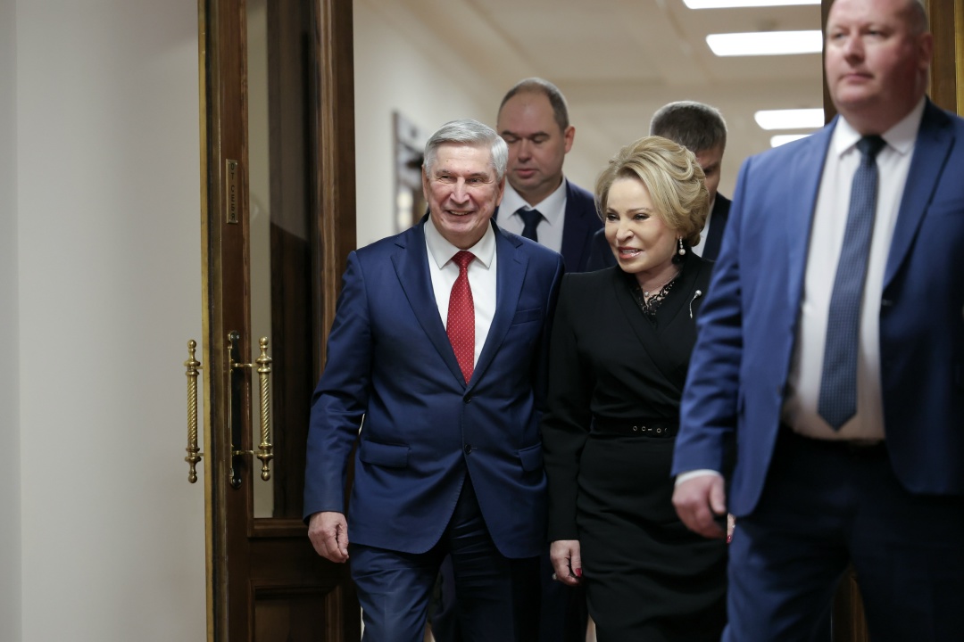 Валентина Матвиенко приняла участие в заседании Государственной Думы, в ходе которого с отчётом о работе Правительства РФ выступил Михаил Мишустин