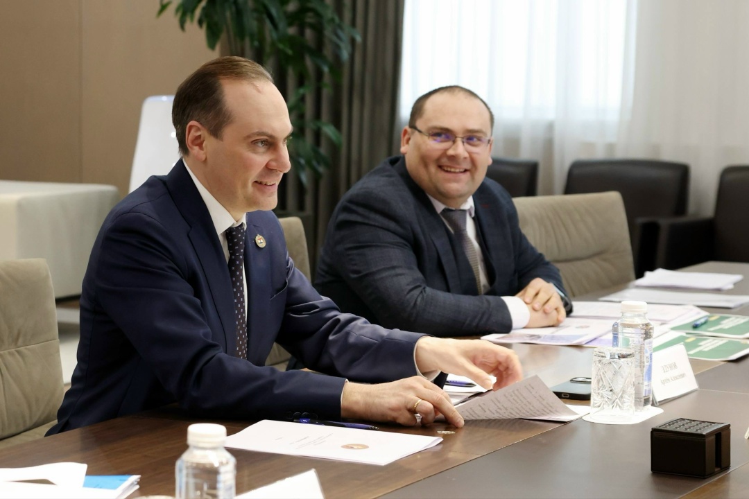 Оксана Лут и глава Мордовии Артем Здунов обсудили развитие АПК республики