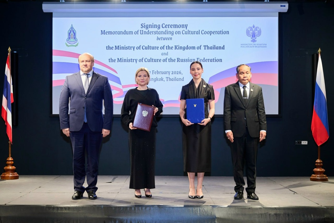 Министр культуры Ольга Любимова приняла участие в открытии «Русских сезонов» в Таиланде.