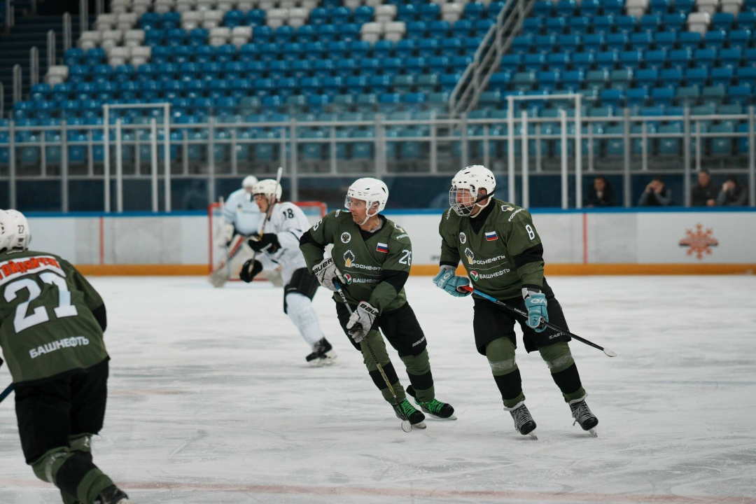 Финал хоккейного турнира на «Зимних играх Роснефти»
