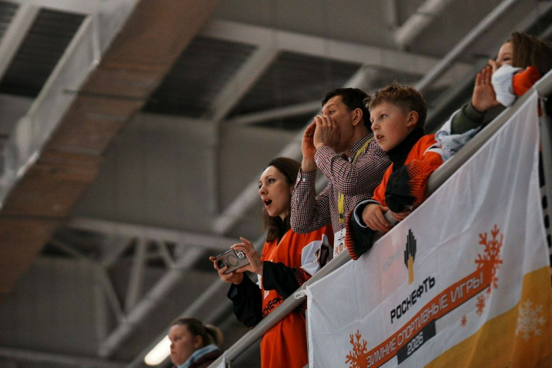 Финал хоккейного турнира на «Зимних играх Роснефти»