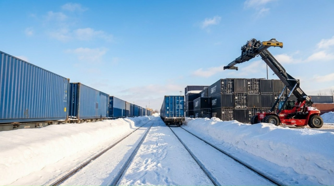 Когда сугробы выше головы, но грузы идут по графику