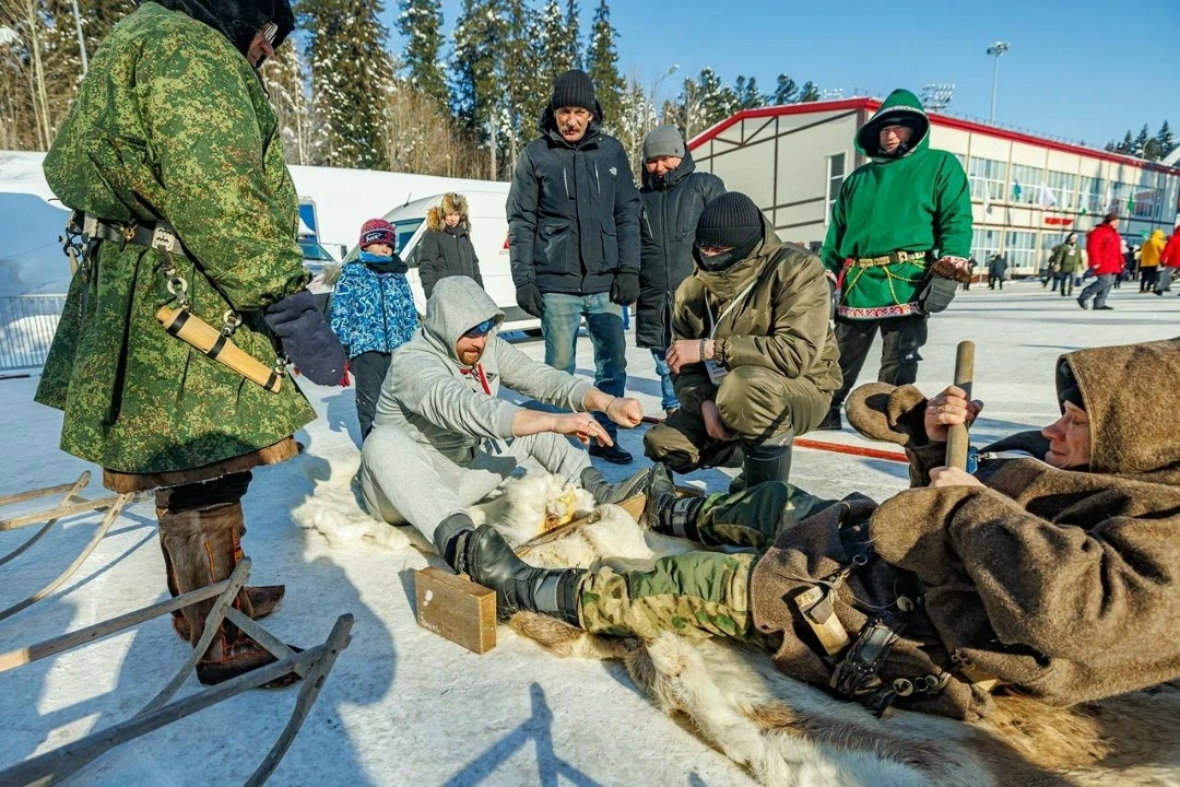 Олений дрифт В 11-й раз оленеводы Югры из пяти муниципалитетов состязались в профессиональном мастерстве.