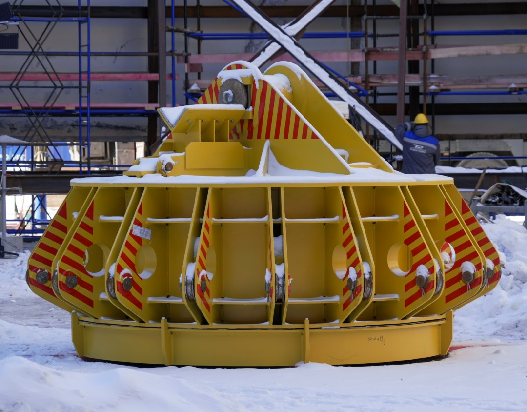 Круг замкнулся: на стройплощадке Ленинградской АЭС-2 собран второй ярус внутренней защитной оболочки здания реактора энергоблока №3 ВВЭР-1200