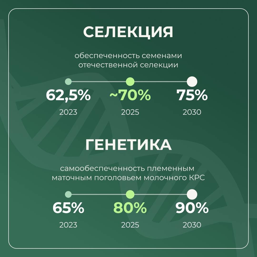 С 2025 года реализуем нацпроект «Технологическое обеспечение продовольственной безопасности»