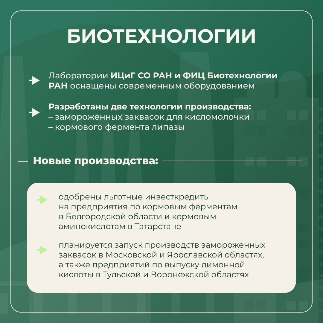 С 2025 года реализуем нацпроект «Технологическое обеспечение продовольственной безопасности»