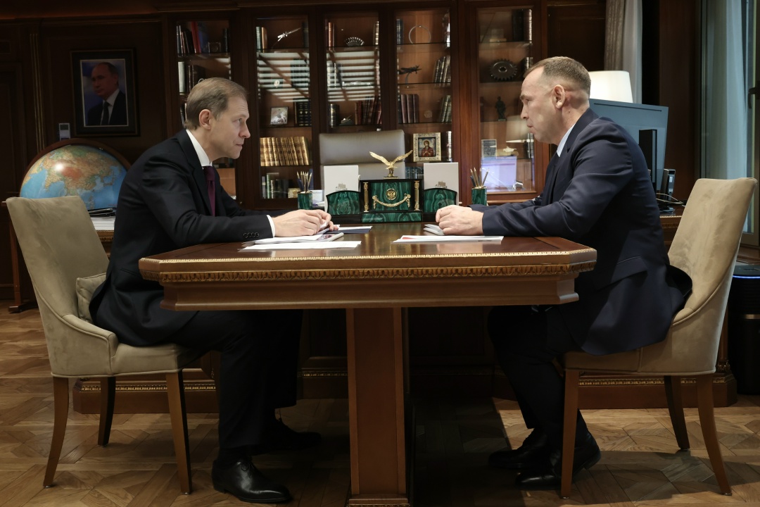 Денис Мантуров встретился с губернатором Курганской области.