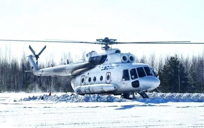 Ми-8МТВ-1 для охраны лесов от пожаров прибыл в Приамурье