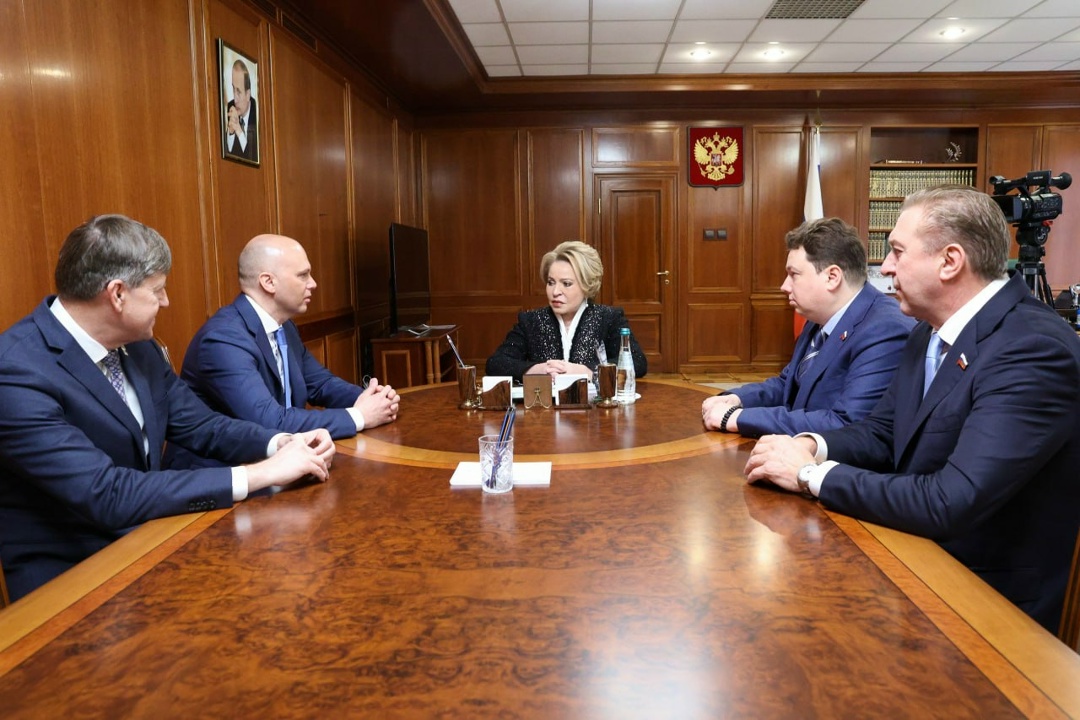 Председатель Совета Федерации Валентина Матвиенко провела встречу с руководством Калининградской области