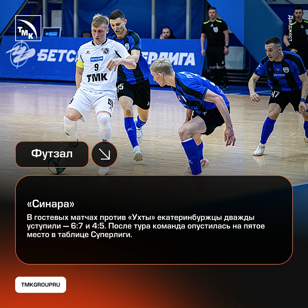 Спортивная неделя в регионах выдалась непростой, ТМК традиционно поддерживает команды и освещает главные события.