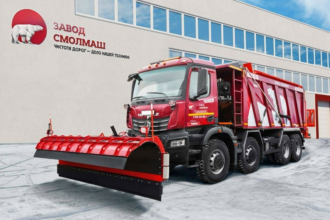Новая машина для коммунальных служб на базе КАМАЗа — это уровень!