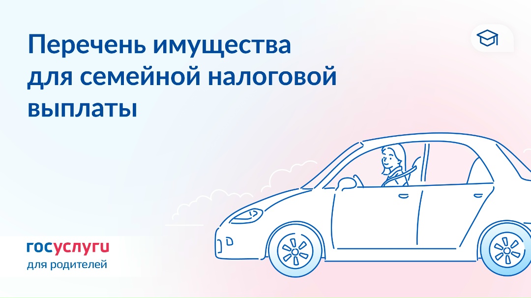 Какое имущество можно иметь семье для налоговой выплаты