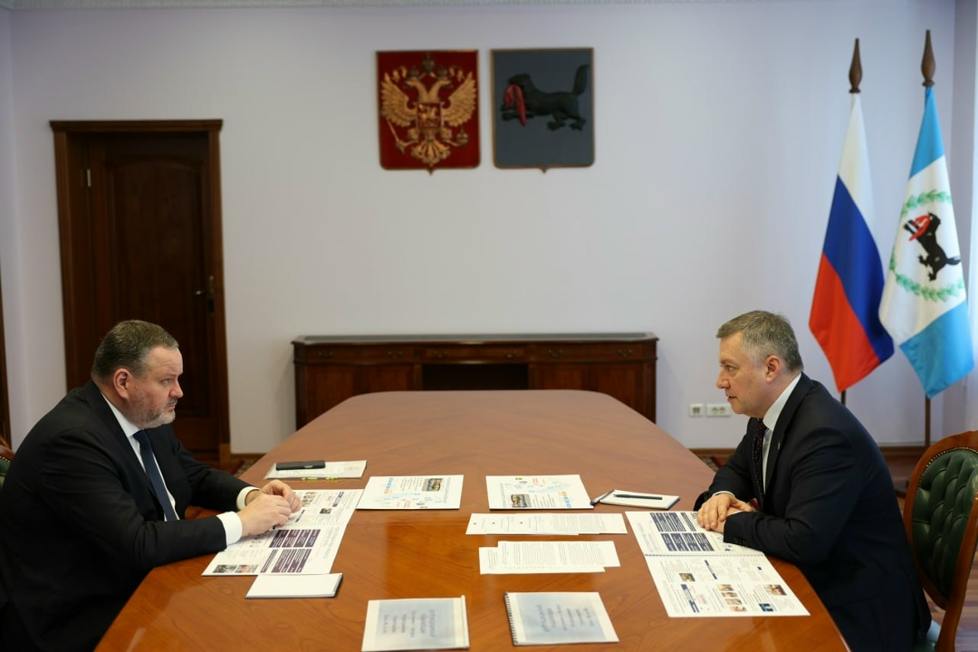 Министр труда и социальной защиты Антон Котяков с рабочей поездкой посетил Иркутскую область.