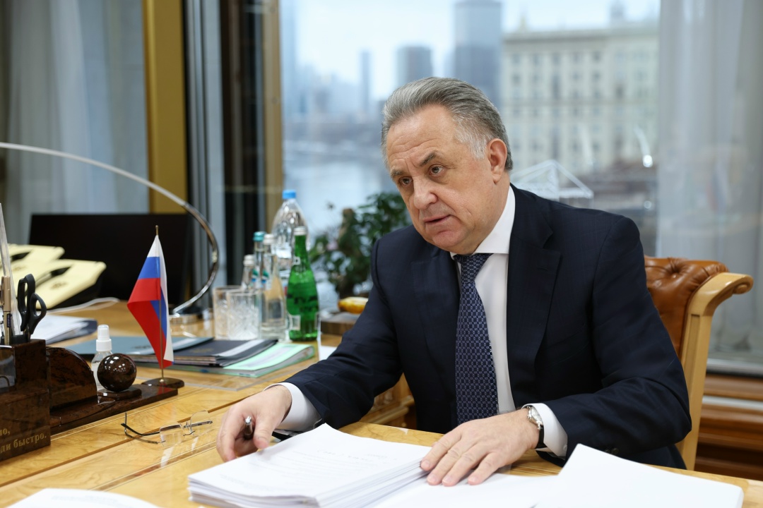 Марат Хуснуллин провел рабочую встречу с гендиректором «ДОМ.РФ» Виталием Мутко.