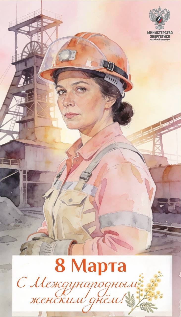 С 8 Марта! В этот день с особым уважением и теплотой говорим слова признательности женщинам, работающим в топливно-энергетическом комплексе России.