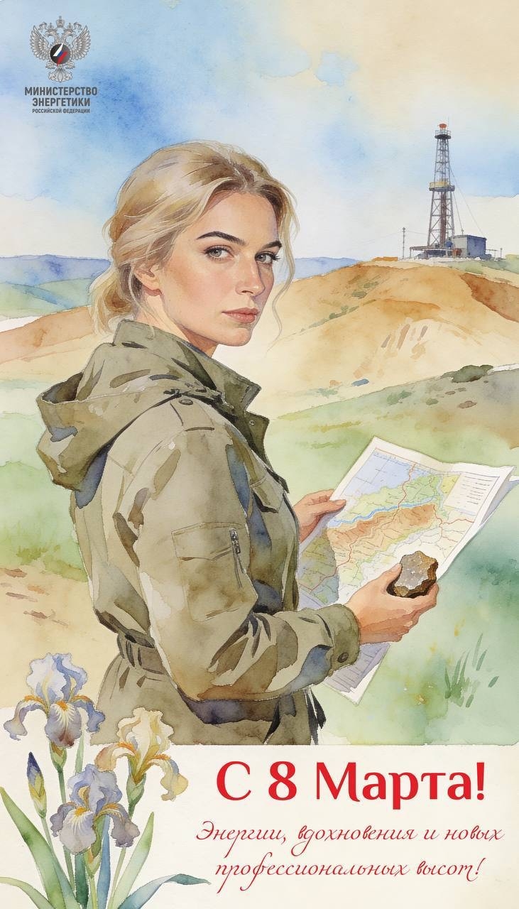 С 8 Марта! В этот день с особым уважением и теплотой говорим слова признательности женщинам, работающим в топливно-энергетическом комплексе России.