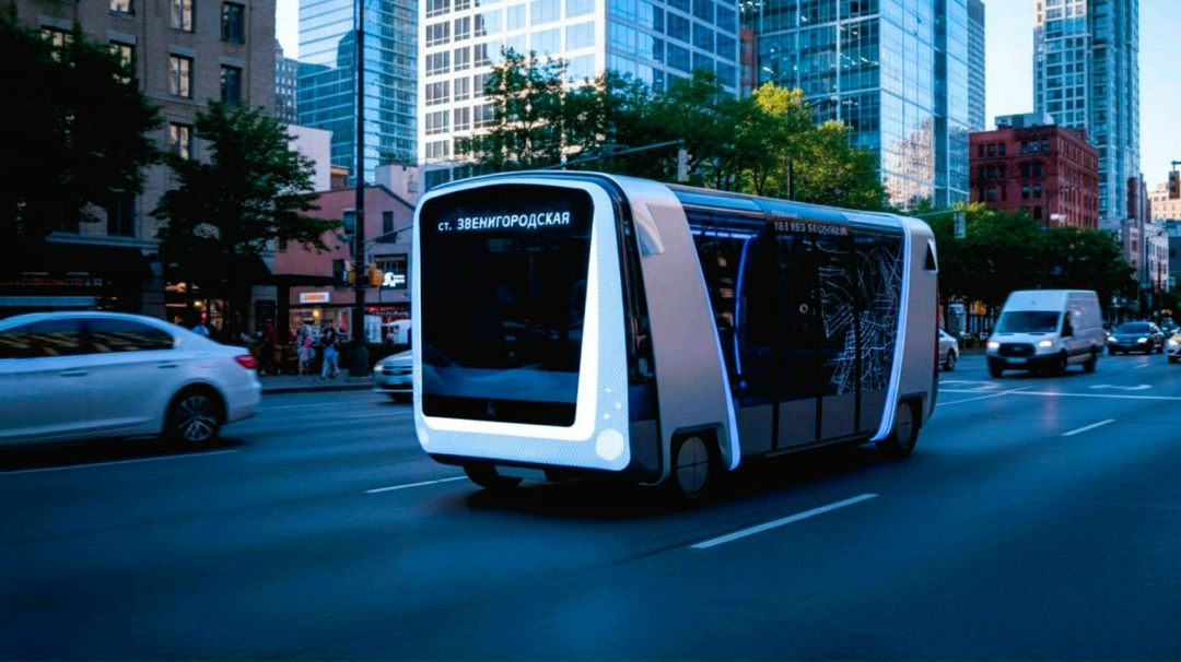 КАМАЗ будущего Молодые дизайнеры представили концепты беспилотных пассажирских шаттлов для автогиганта.