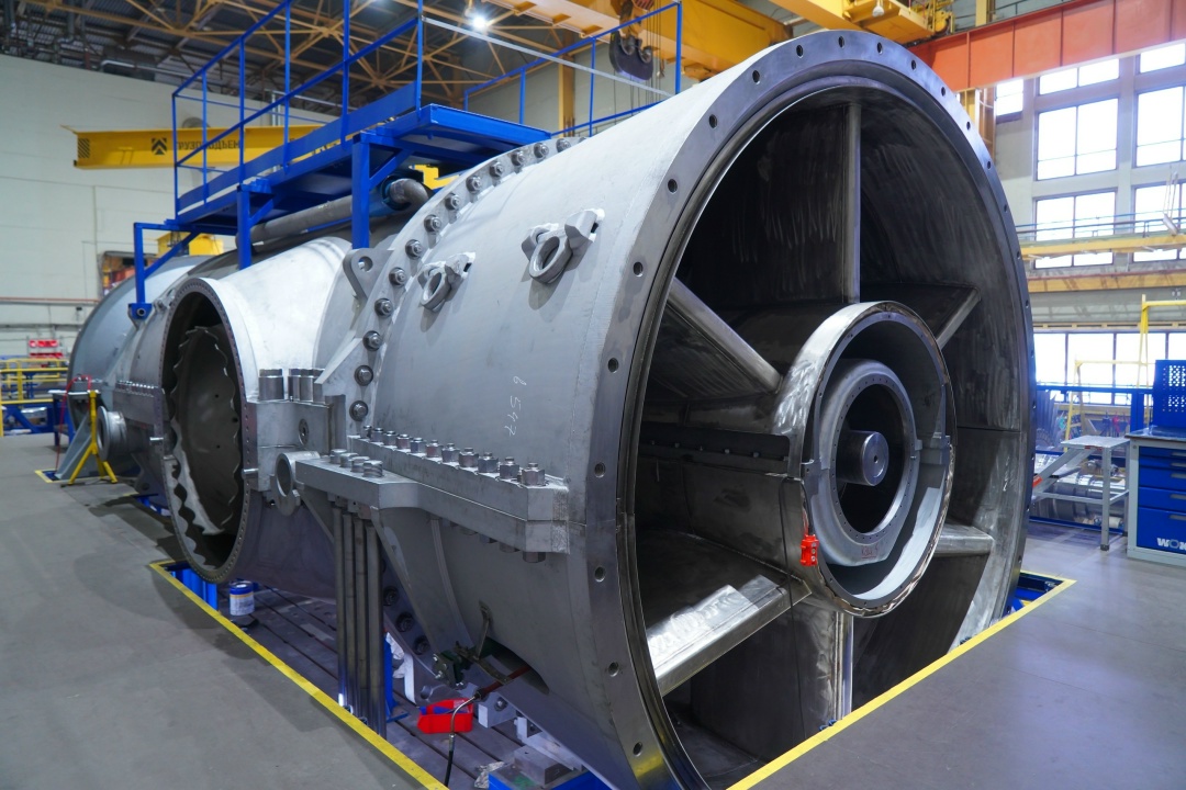 Первая газовая турбина для Хабаровской ТЭЦ-4 успешно прошла заводские испытания и готовится к отгрузке на Дальний Восток.
