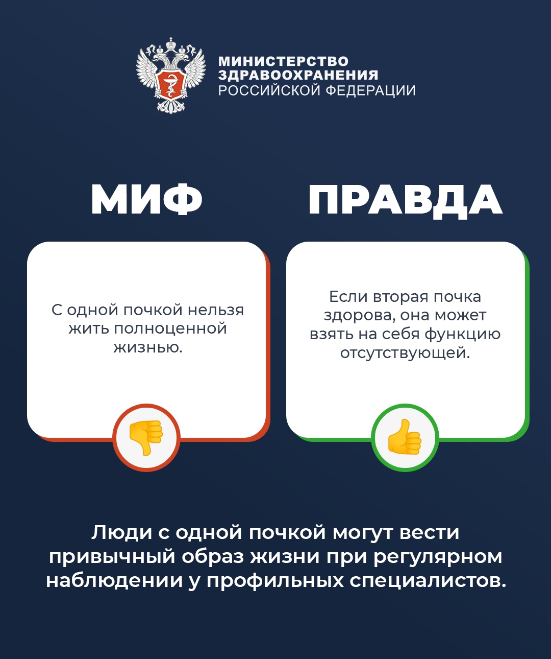 #ПростыеПравила: Мифы и правда о почках