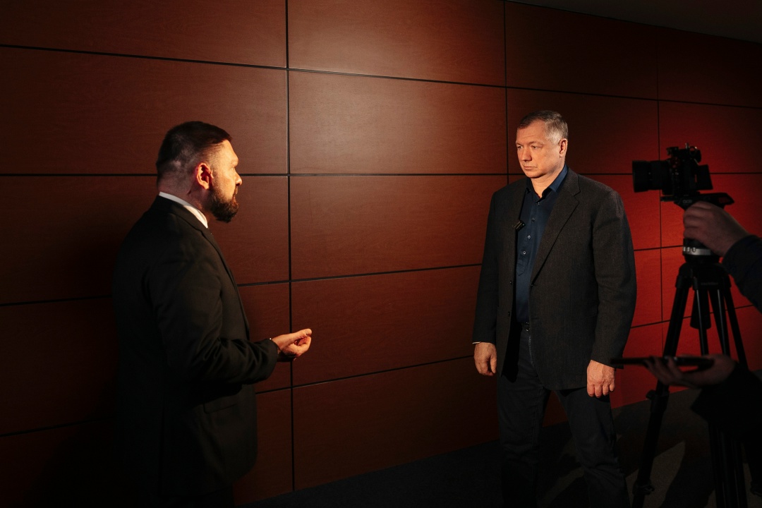 Марат Хуснуллин дал интервью военному корреспонденту ВГТРК Евгению Поддубному.