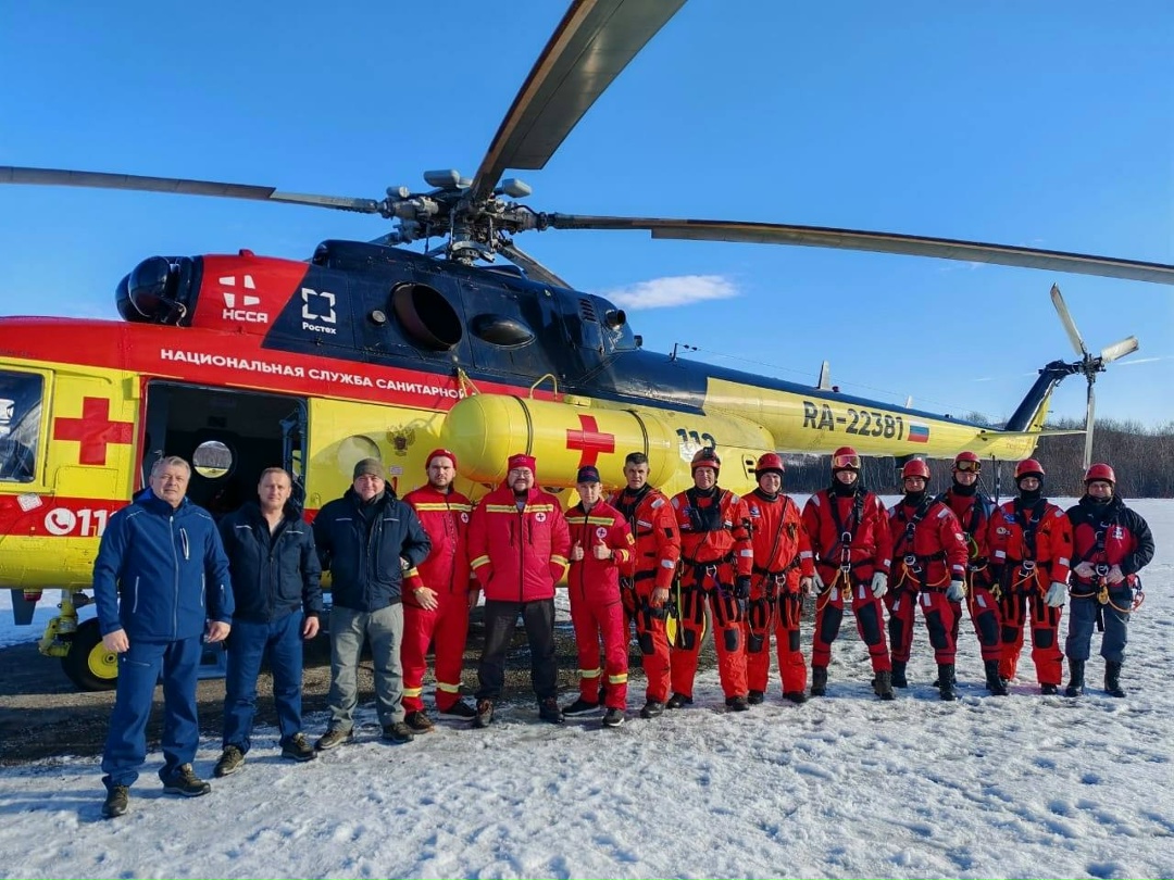 Санавиация Ростеха помогла эвакуировать моряка прямо с рыболовецкого судна