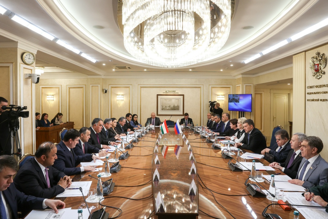 В верхней палате прошло 15-е заседание Межпарламентской комиссии по сотрудничеству между Советом Федерации и Маджлиси милли Маджлиси Оли Республики Таджикистан