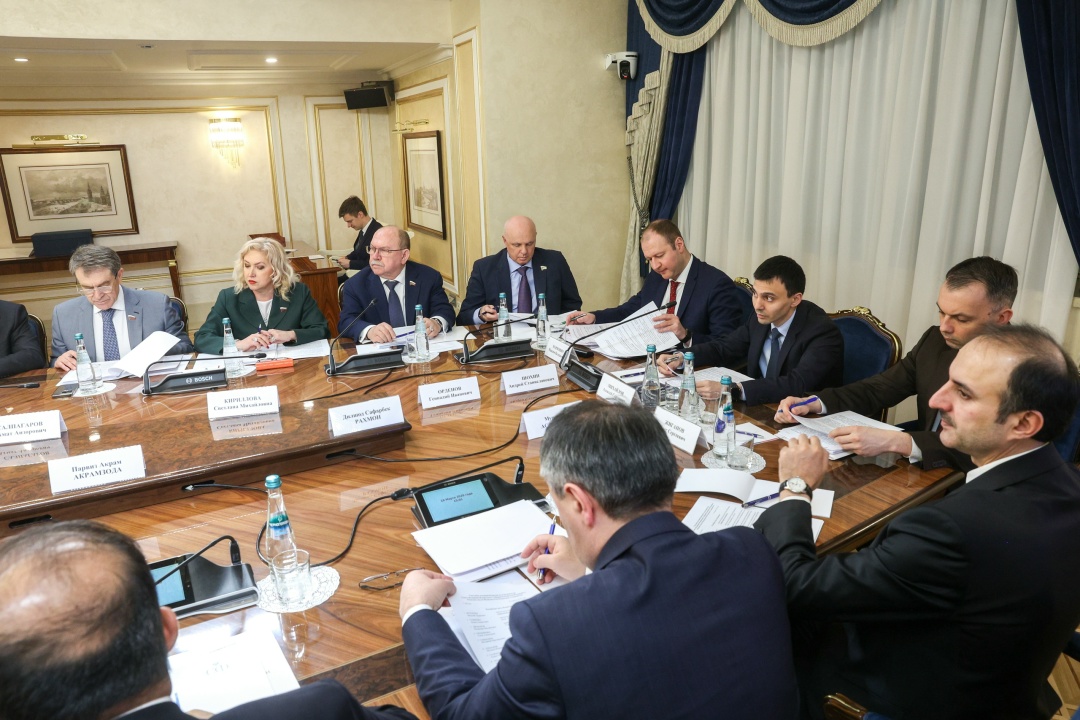 В верхней палате прошло 15-е заседание Межпарламентской комиссии по сотрудничеству между Советом Федерации и Маджлиси милли Маджлиси Оли Республики Таджикистан