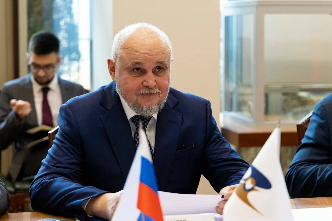 Сергей Цивилев провёл рабочую встречу с Членом Коллегии (Министром) по энергетике и инфраструктуре ЕЭК Арзыбеком Кожошевым