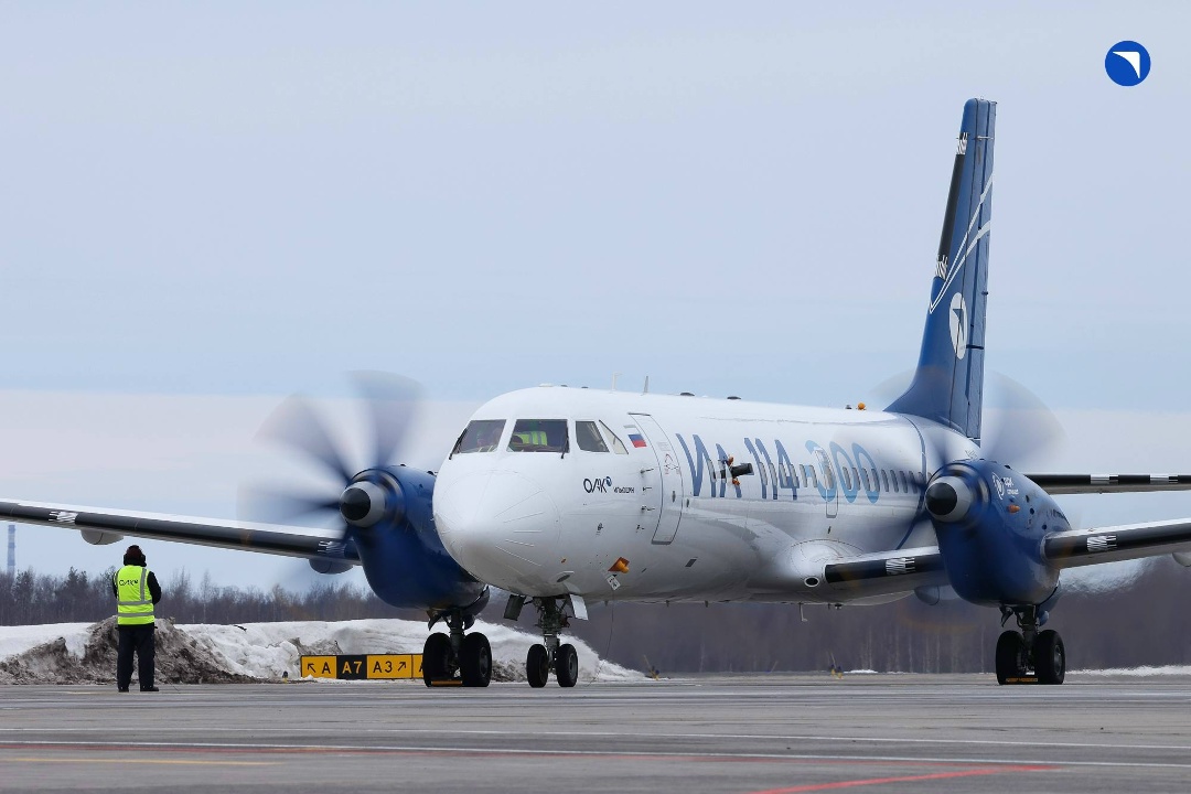 Ил-114-300, МС-21 и «Суперджет» ищут лед в Архангельске
