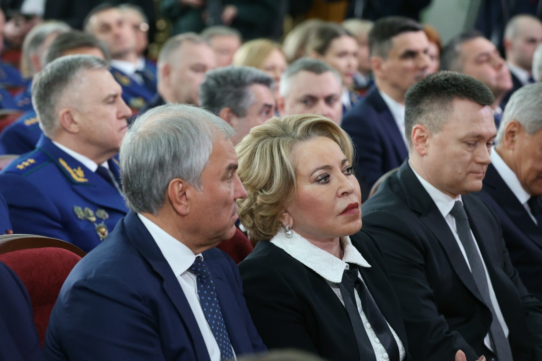 Председатель Совета Федерации Валентина Матвиенко приняла участие в расширенном заседании коллегии Генеральной прокуратуры РФ