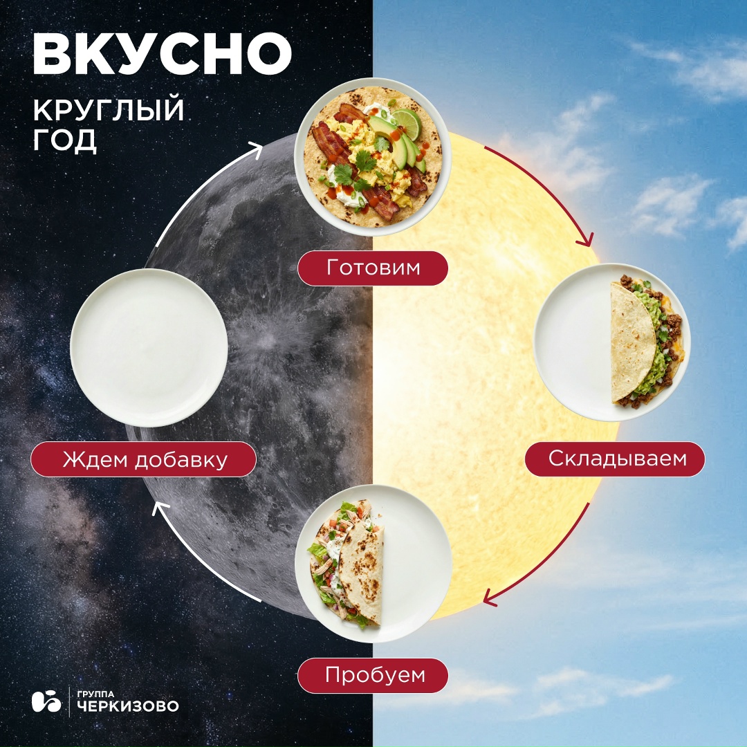 Сегодня день и ночь делят сутки ровно пополам — и мы решили поддержать этот баланс на тарелке.