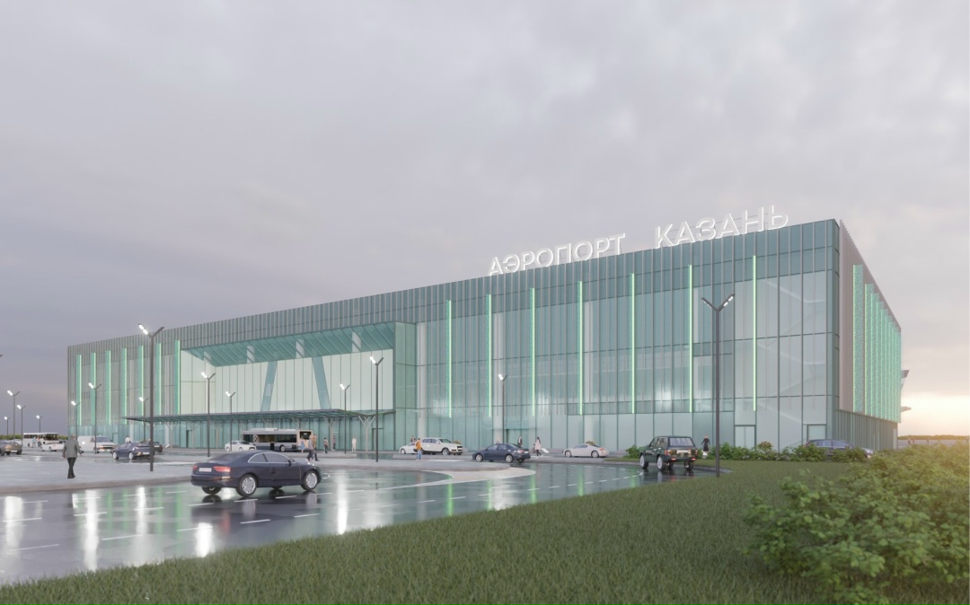 Так будет выглядеть новый терминал аэропорта Казань
