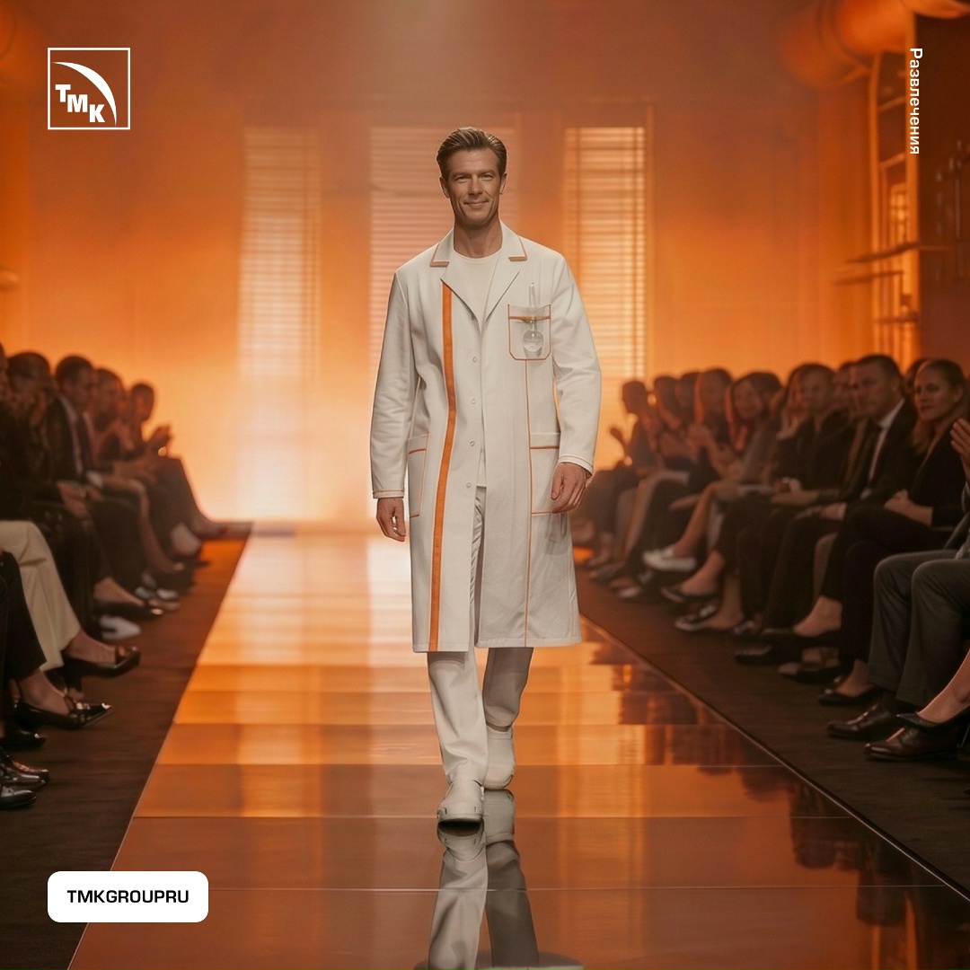 В столице прошла Московская неделя моды — и мы вместе с нейросетью задумались: а как бы выглядел спецпоказ на предприятиях ТМК?