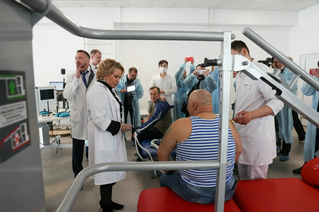 Валентина Матвиенко ознакомилась с работой Курганской областной клинической больницы и ходом строительства здания поликлиники при ней