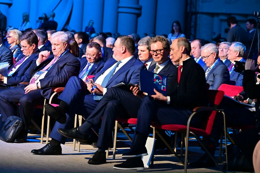 Глава Минстроя России Ирек Файзуллин принял участие в XXXV Съезде Российского союза промышленников и предпринимателей (РСПП)
