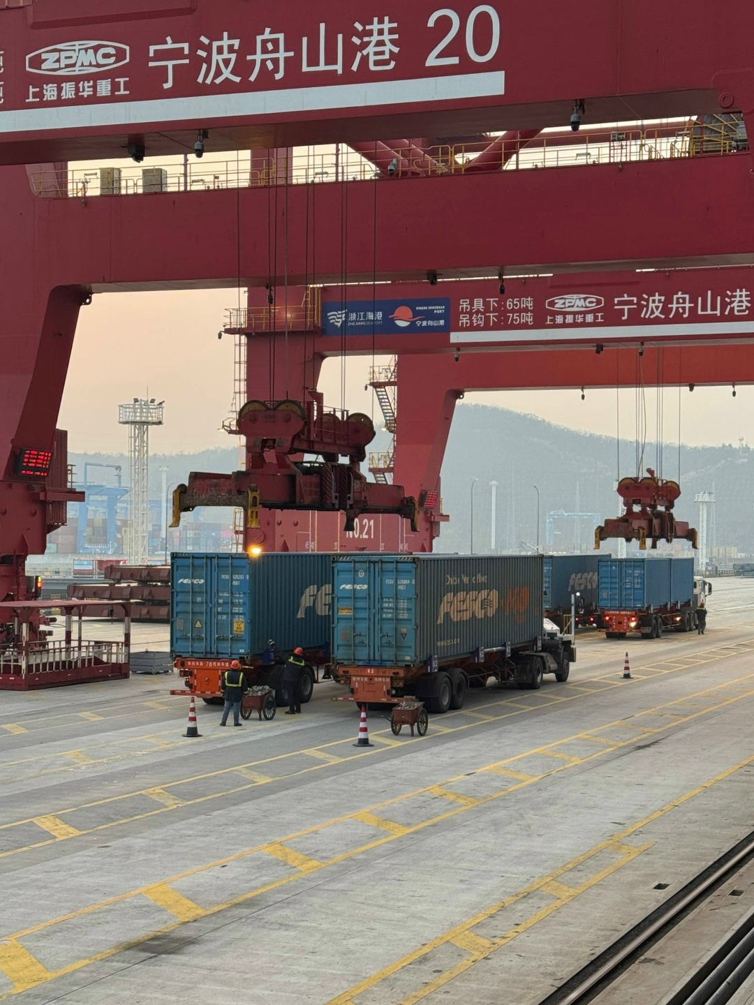 Китайские порты глазами моряков FESCO!