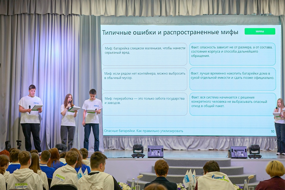 Более ста подростков из разных уголков страны пять дней работали над реальными экологическими задачами