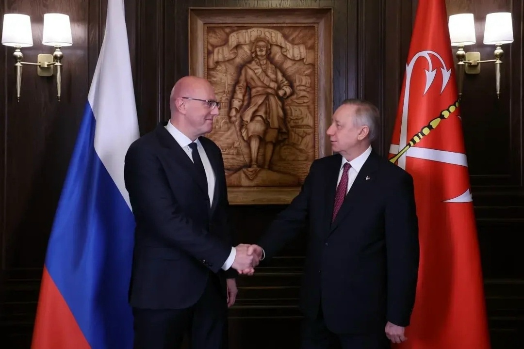 Дмитрий Чернышенко встретился с губернатором Санкт-Петербурга Александром Бегловым.