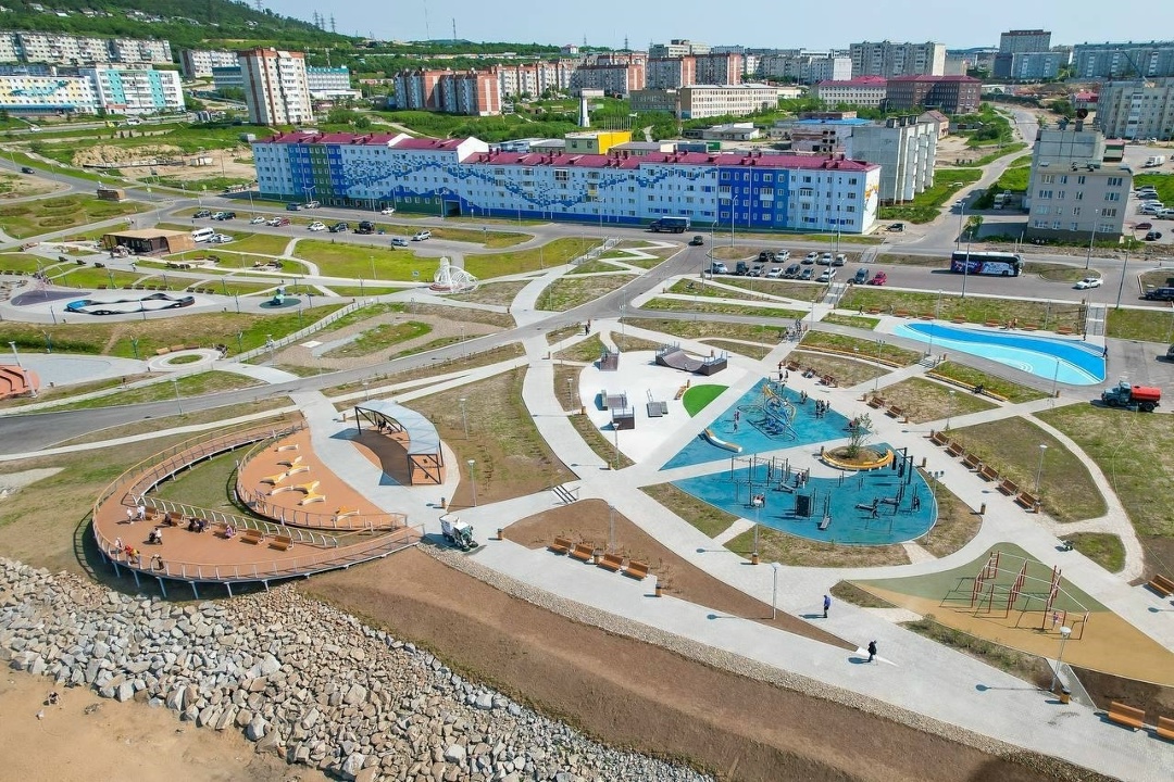 Свыше 6 тыс. общественных пространств благоустроено на Дальнем Востоке с 2019 года