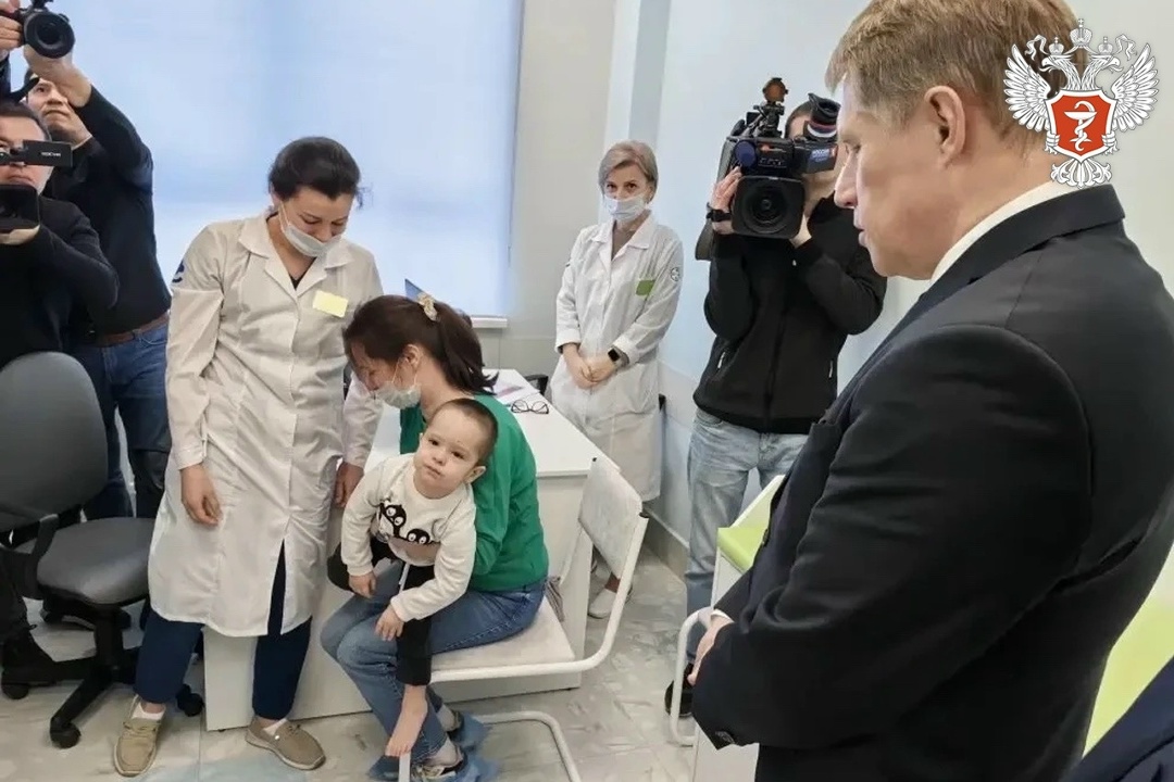 Михаил Мурашко: Первичное звено здравоохранения закладывает основу для здоровой и успешной жизни ребенка в будущем