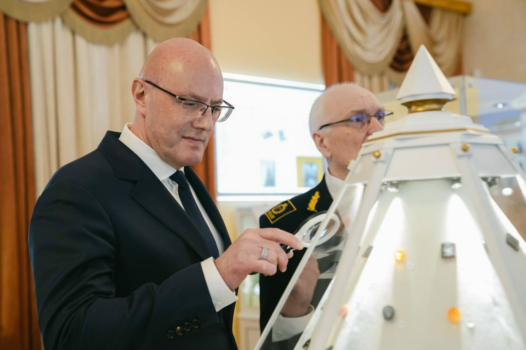 Дмитрий Чернышенко и Валерий Фальков оценили научно-технологические разработки Санкт-Петербургского горного университета императрицы Екатерины II.