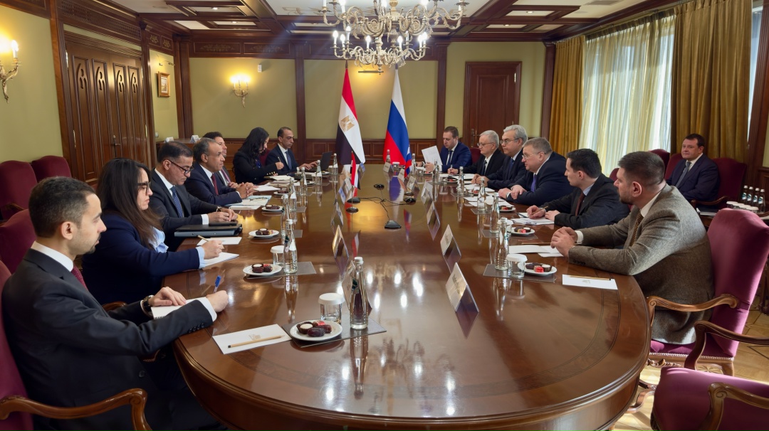 Алексей Оверчук провел встречу с министром иностранных дел Египта Бадром Абдельати.