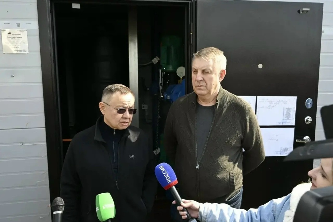 Глава Минстроя России Ирек Файзуллин осмотрел объекты инженерной и коммунальной инфраструктуры Брянской области