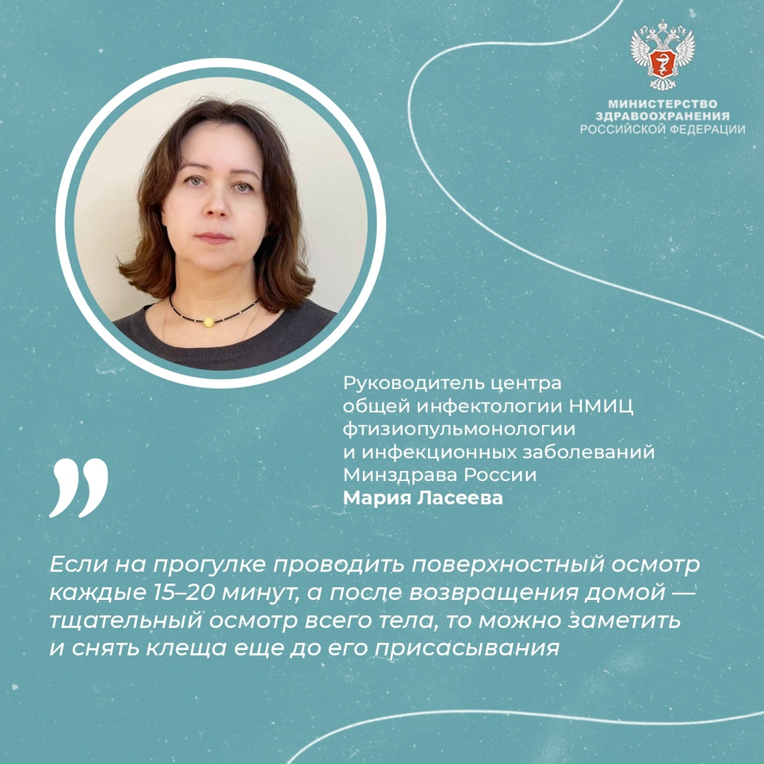 #ПростыеПравила: Как защититься от укуса клеща и предотвратить его последствия?