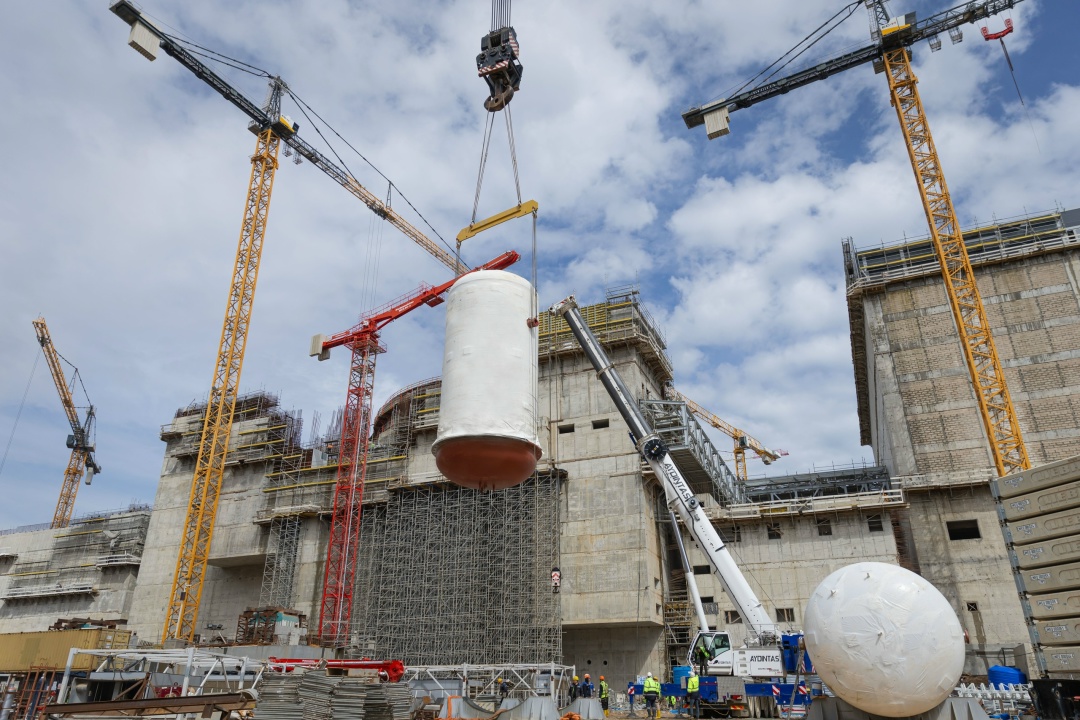 На втором энергоблоке АЭС «Аккую» в Турции завершили монтаж гидроёмкостей системы пассивного залива активной зоны