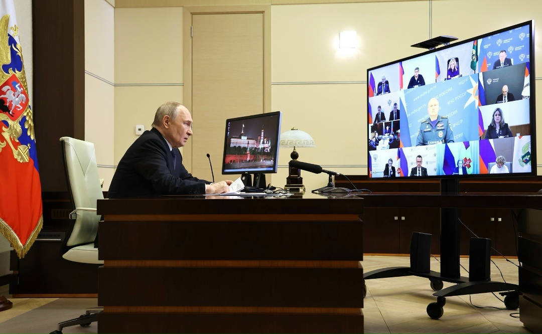 Глава Минтранса Андрей Никитин доложил Президенту о работе транспорта в условиях паводков в Дагестане