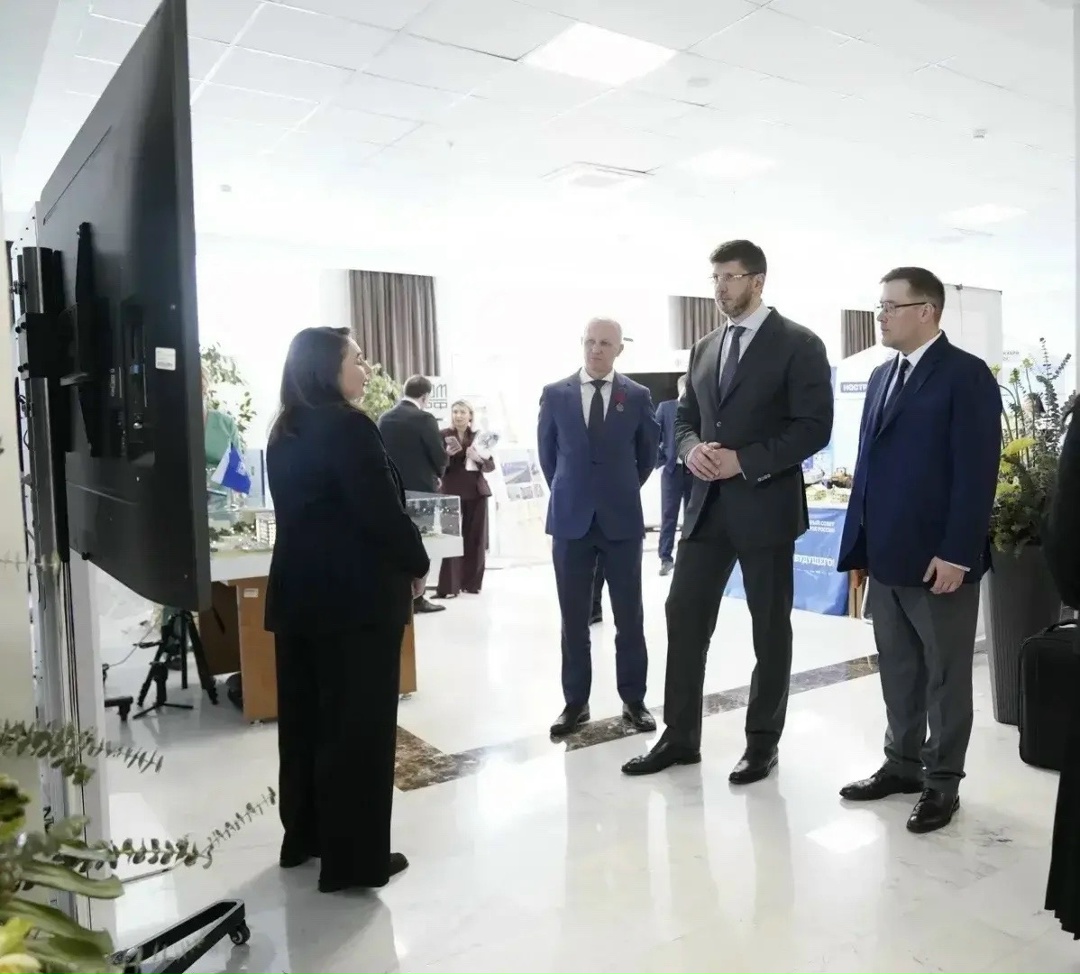 Экспозиция в здании Минстроя России в рамках Совместного заседания Коллегии Министерства и Комиссии Госсовета РФ по направлению «Инфраструктура для жизни»…