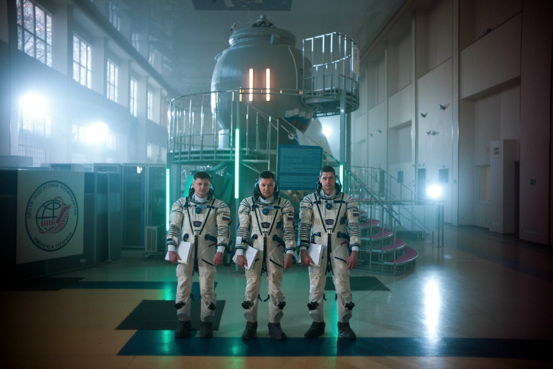 Когда кадры — просто «космос» В объективе «Зенита» — космонавты Олег Кононенко, Александр Гребенкин и Николай Чуб.