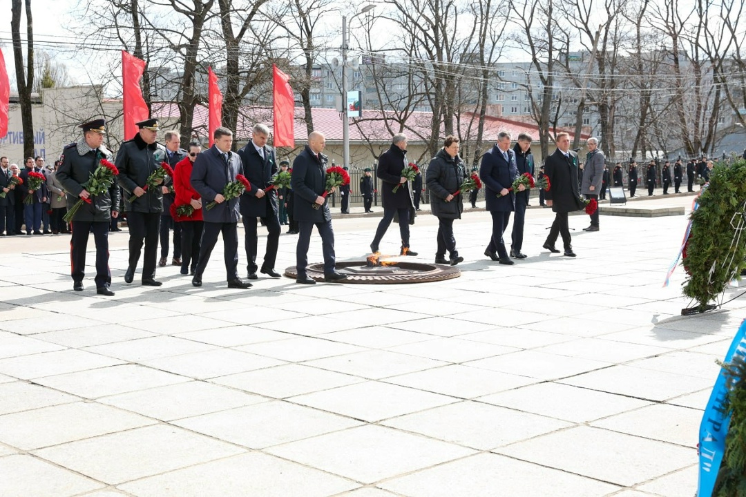 Валентина Матвиенко приняла участие в торжественной церемонии памяти, посвящённой 81‑й годовщине героического штурма и взятия Кёнигсберга